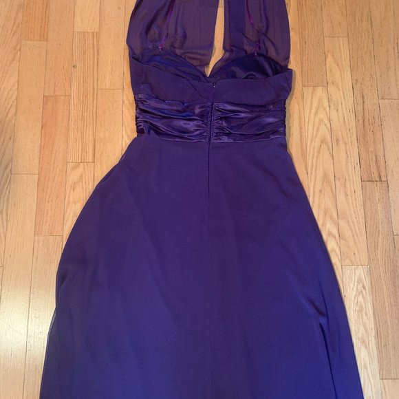Connected Apparel Purple Prom Dress - Picture 4 of 5